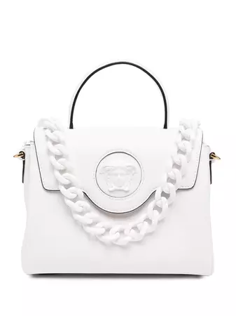 Shop Versace Medusa-head motif tote bag with Express Delivery - FARFETCH