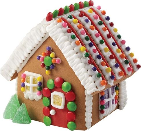 Amazon.com: Wilton Mini Village Gingerbread House Kit : Grocery & Gourmet Food