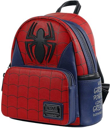 Amazon.com: Loungefly Marvel Spider Man Classic Cosplay Womens Double Strap Shoulder Bag Purse : Clothing, Shoes & Jewelry