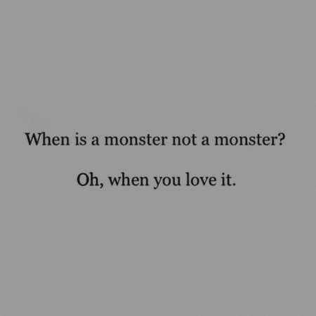 monster?