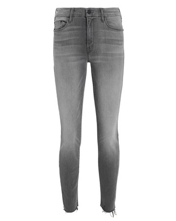 Looker Ankle Fray Supermoon Grey Jeans