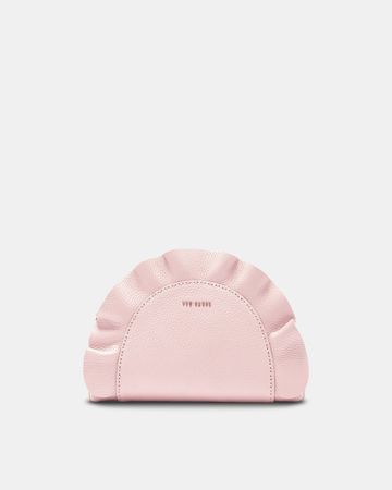 Ruffle leather cross body bag - Light Pink | Bags | Ted Baker UK