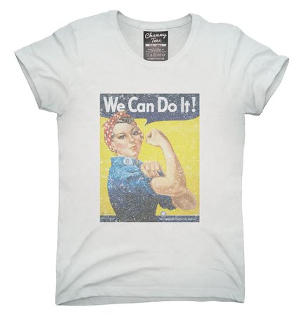 We Can Do It Rosie The Riveter Vintage WW2 T-Shirt, Hoodie, Tank Top – Chummy Tees