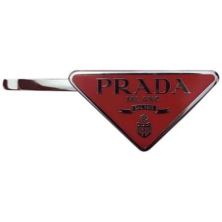Hair accessory Prada Silver in Steel - 16066363
