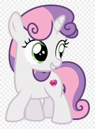 Sweetie - My Little Pony Sweetie Belle Cutie Mark - Free Transparent PNG Clipart Images Download