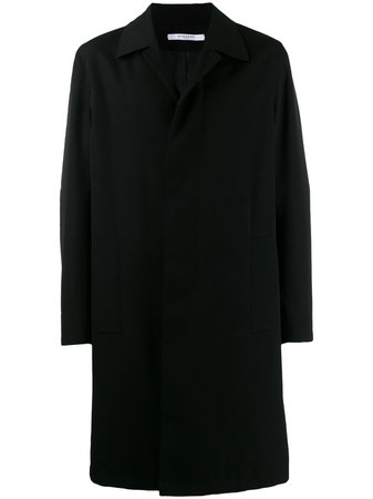 Givenchy Logo Overcoat BM00CJ124N Black | Farfetch