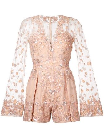 Zuhair Murad embellished romper $8,987 - Buy SS17 Online - Fast Global Delivery, Price