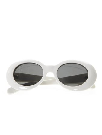 Acne Studios Acne Studios Mustang White Sun Glasses - White - 10858793 | italist