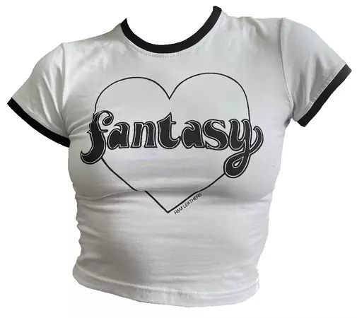 FANTASY RINGER BABY TEE | R & M LEATHERS