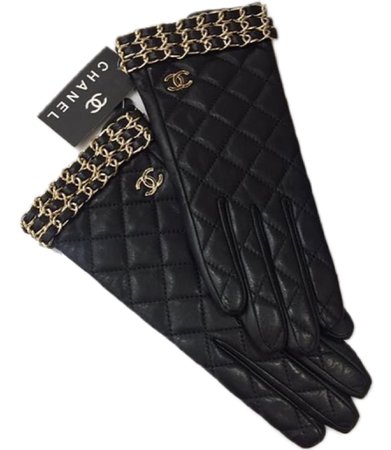 CHANEL Leather Gloves