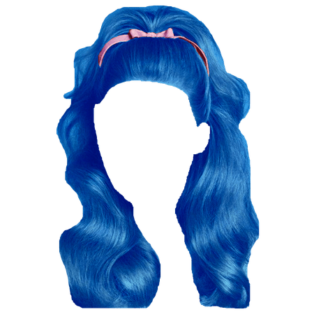 70s Hair - Ponytail in Blue (HVST edit)