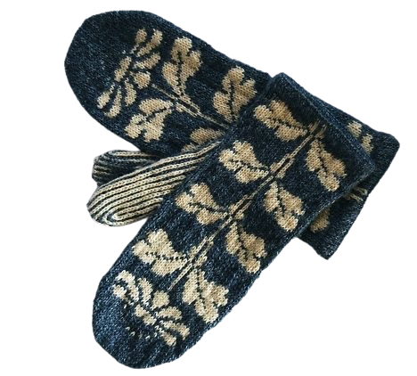 @darkcalista cozy knit mittens