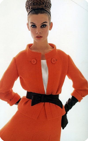 orange vogue fashion photography