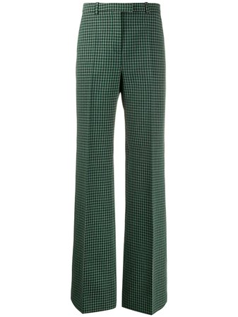 Givenchy Grid Check Trousers - Farfetch