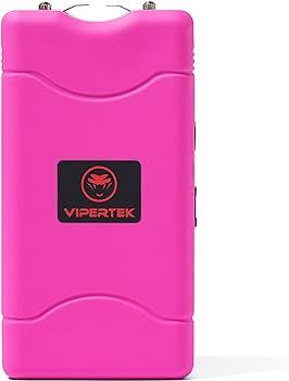 Amazon.com : VIPERTEK VTS-880 Mini Stun Gun with LED Flashlight, Pink : Sports & Outdoors