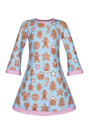 Pastel Gingerbread Dress 1