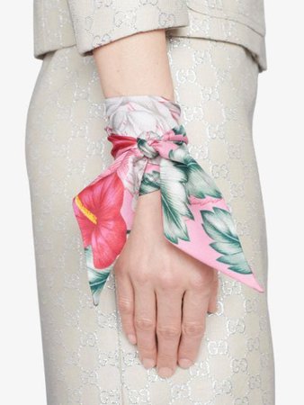 Gucci floral-print Scarf - Farfetch