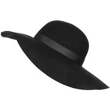 black wide brimmed hat - Google Search