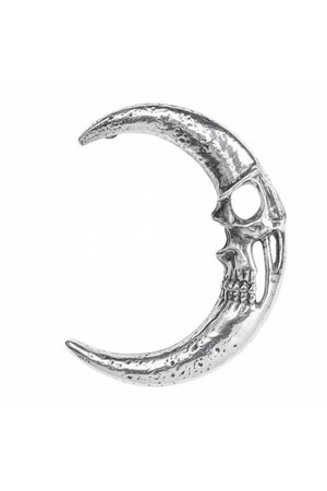 Moonskull Earwrap Earring by Alchemy Gothic | Gothic