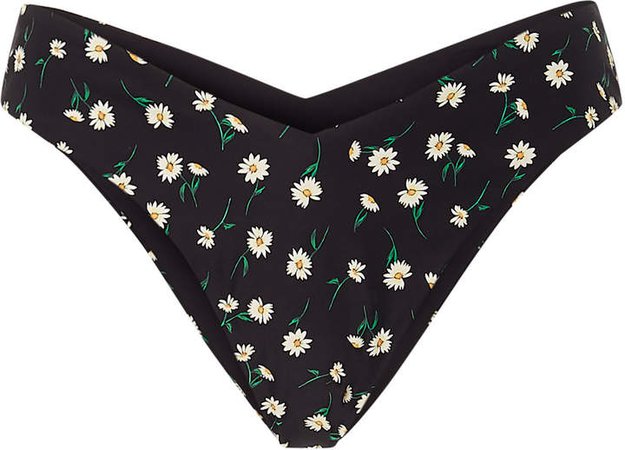 Delilah Floral-Print Bikini Bottom