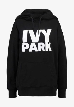 Ivy Park PROGRAMME OH HOODY - Sweat à capuche - black /white - ZALANDO.FR