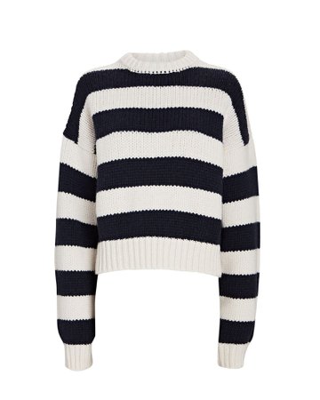 FRAME Striped Merino Wool Sweater | INTERMIX®