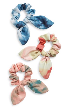 BP. 3-Pack Tie Dye Hair Scrunchies | Nordstrom
