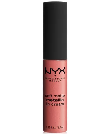 NYX Professional Makeup Soft Matte Metallic Lip Cream - Cannes