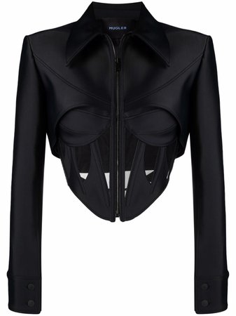Mugler corset-inspired Jacket - Farfetch