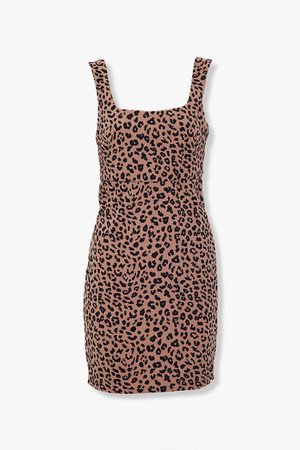 Leopard Print Mini Dress | Forever 21