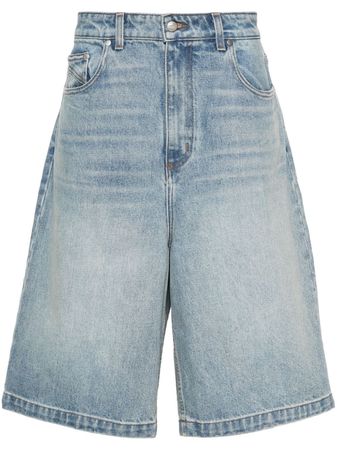 RHUDE drop-crotch Denim Shorts - Farfetch