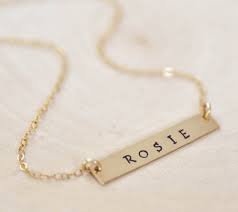 rosie name necklace