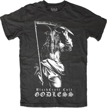 Blackcraft - Godless T-Shirt Mens - Buy Online Australia – Beserk
