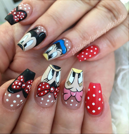 Disneyland nails