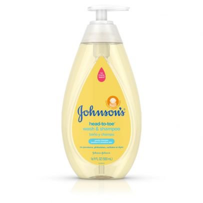 Johnson's Head-To-Toe Tearless Gentle Baby Wash & Shampoo, 16.9 fl. oz | Rite Aid