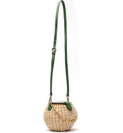 Frances Valentine Honeypot Woven Crossbody Bag | Nordstrom