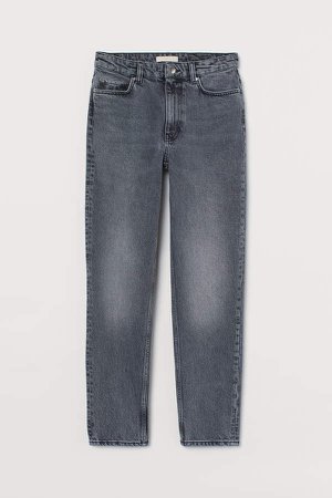 Slim Ankle Jeans - Gray
