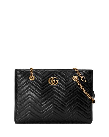 Gucci GG Marmont Medium Quilted Leather Shoulder Tote Bag | Neiman Marcus