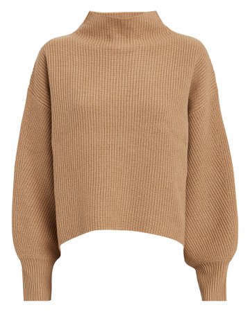 A.L.C. | Helena Wool-Cashmere Ribbed Sweater
