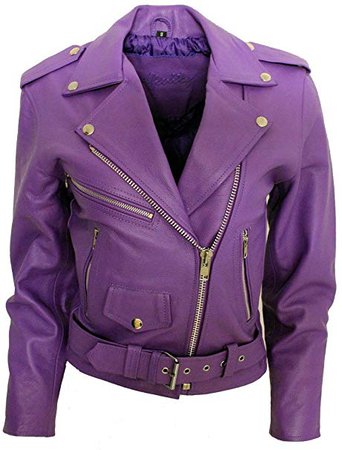 purple leather jacket - Google Search
