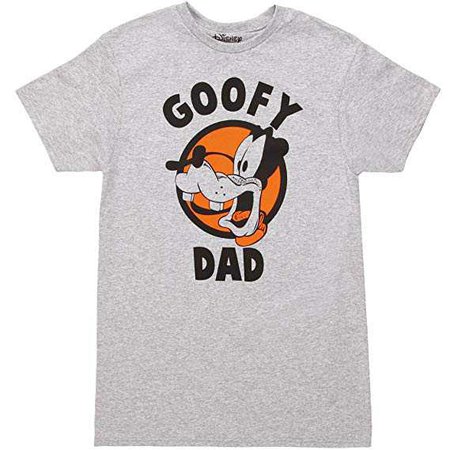 Mad Engine Goofy Dad Adult T-Shirt: Clothing
