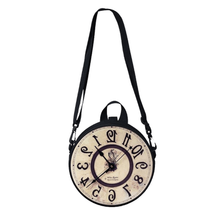 clock purse
