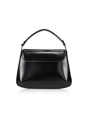 Shop Courreges Medium Leather Shoulder Bag | Saks Fifth Avenue