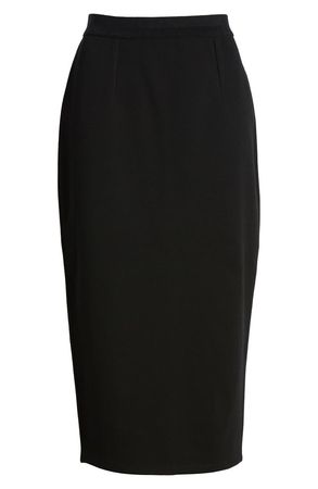 Halogen® Pique Ponte Skirt (Regular & Petite) | Nordstrom