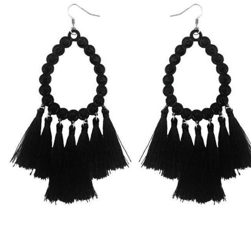 black party earrings