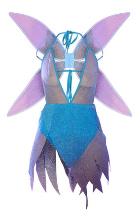 Blue Pixie Fancy Dress Costume | Accessories | PrettyLittleThing CA