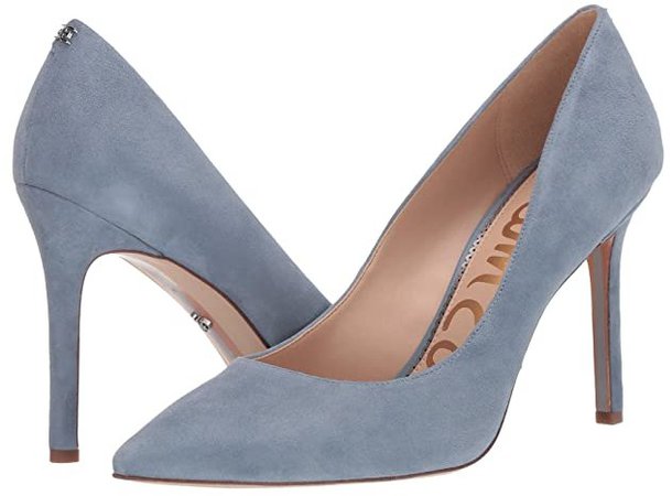 Hazel (Smokey Blue Suede Leather) Women's Shoes