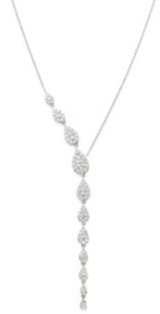 diamond lariat necklace