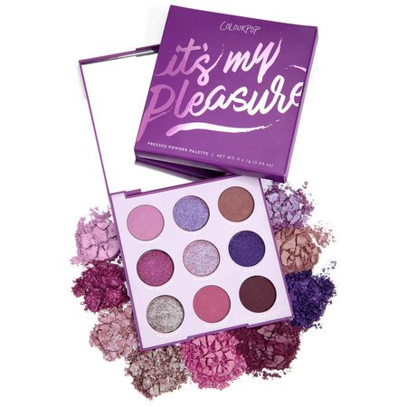 It's My Pleasure Purple Eyeshadow Palette | ColourPop