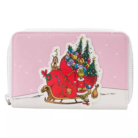 Dr. Seuss' How the Grinch Stole Christmas! Sleigh Zip Around Wallet – Loungefly.com